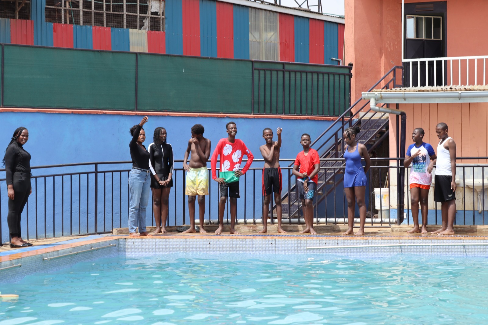 Swimming Team Lineup